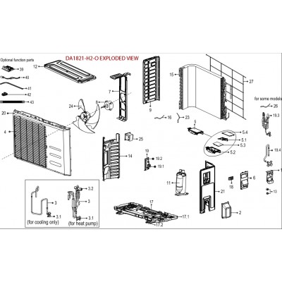 Rear Net for DA1821-OUTDOOR