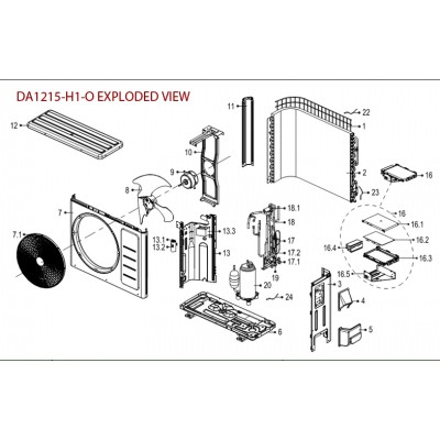 Compressor Heater Belt FOR DA1215-OUTDOOR