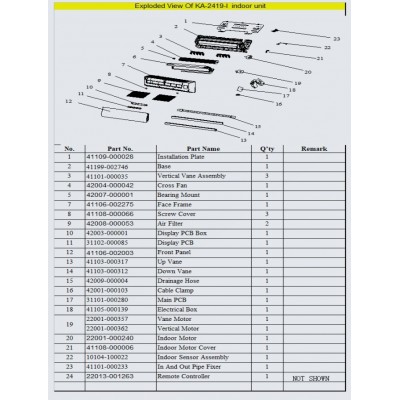 Face Frame - KA2419-I (41106-002275) Face Frame - KA2419-I (41106-002275)